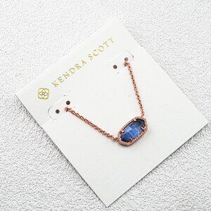 Kendra Scott Light Blue Cat��s Eye Necklace